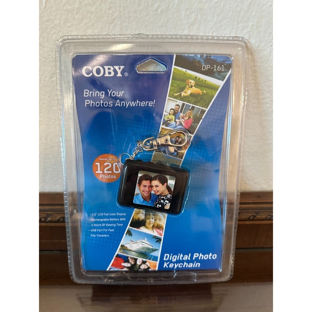Brand New Coby DP-151 1.5" Digital Picture Keychain‎ 60 Photos